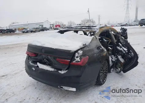 2020 BMW 740I from USA, damaged, VIN WBA7T2C01LCD59602